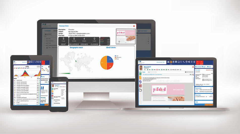 The SaaS is a CRM service with optional VoIP / PBX services. The SaaS is a CRM service with optional VoIP / PBX services.